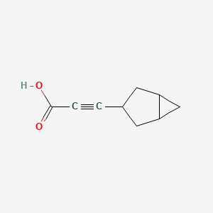 3-(Bicyclo[3.1.0]hexan-3-YL)prop-2-ynoic acid