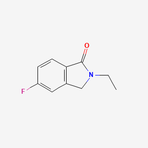 2-Ethyl-5-fluoro-2,3-dihydro-1H-isoindol-1-one