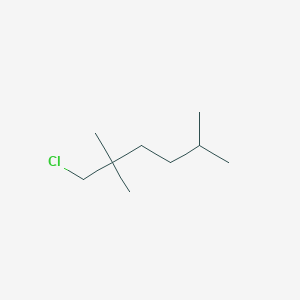 1-Chloro-2,2,5-trimethylhexane