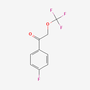 1-(4-Fluorophenyl)-2-(trifluoromethoxy)ethan-1-one