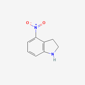 molecular formula C8H8N2O2 B1317209 4-硝基吲哚 CAS No. 84807-26-1