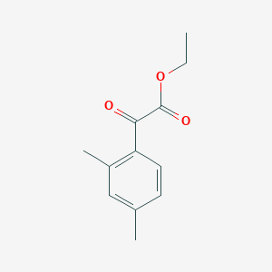 molecular formula C12H14O3 B1317211 Ethyl 2,4-dimethylbenzoylformate CAS No. 80120-33-8