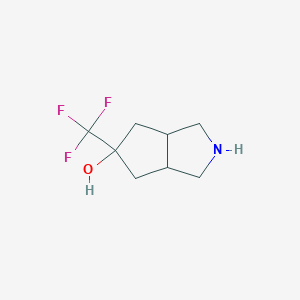 5-(Trifluoromethyl)-octahydrocyclopenta[c]pyrrol-5-ol