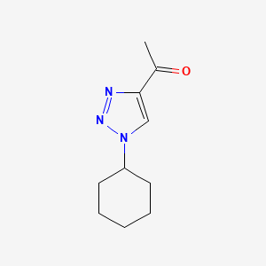 1-(1-Cyclohexyl-1H-1,2,3-triazol-4-yl)ethan-1-one