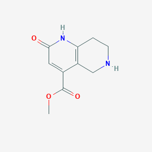 Methyl 2-oxo-1,2,5,6,7,8-hexahydro-1,6-naphthyridine-4-carboxylate