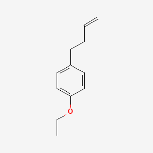 molecular formula C12H16O B1317216 4-(4-Ethoxyphenyl)-1-butene CAS No. 344408-46-4
