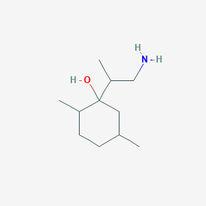 1-(1-Aminopropan-2-yl)-2,5-dimethylcyclohexan-1-ol