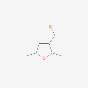 3-(Bromomethyl)-2,5-dimethyloxolane