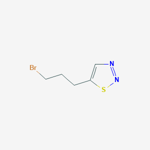 5-(3-Bromopropyl)-1,2,3-thiadiazole