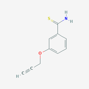 3-(Prop-2-yn-1-yloxy)benzene-1-carbothioamide