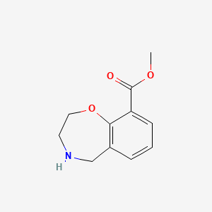 Methyl 2,3,4,5-tetrahydro-1,4-benzoxazepine-9-carboxylate