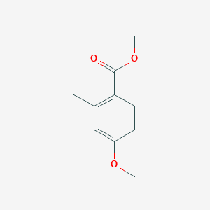 molecular formula C10H12O3 B1317229 Methyl 4-methoxy-2-methylbenzoate CAS No. 35598-05-1