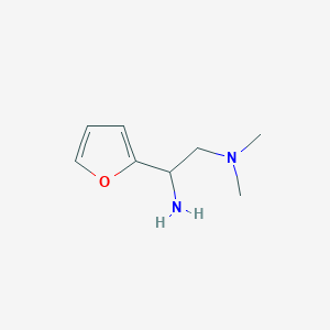 N-[2-amino-2-(2-furyl)ethyl]-N,N-dimethylamine