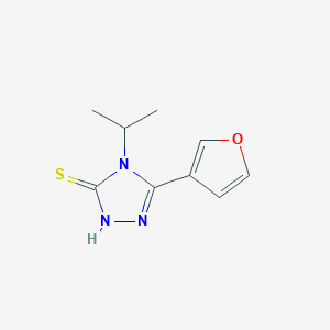 5-(Furan-3-YL)-4-(propan-2-YL)-4H-1,2,4-triazole-3-thiol