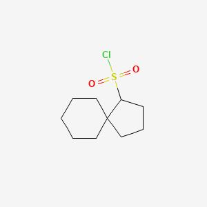 Spiro[4.5]decane-1-sulfonyl chloride