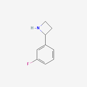 2-(3-Fluorophenyl)azetidine