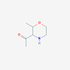 1-(2-Methylmorpholin-3-yl)ethan-1-one