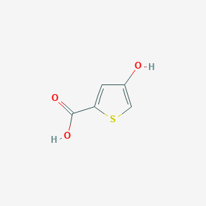 molecular formula C5H4O3S B1317244 4-羟基噻吩-2-羧酸 CAS No. 40748-90-1