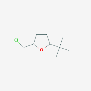 2-tert-Butyl-5-(chloromethyl)oxolane