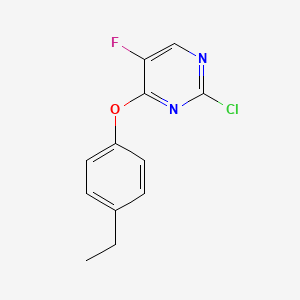 2-Chloro-4-(4-ethylphenoxy)-5-fluoropyrimidine