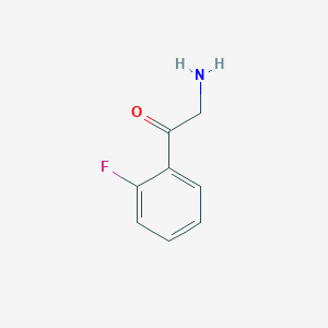 molecular formula C8H8FNO B1317254 2-氨基-1-(2-氟苯基)乙酮 CAS No. 736887-62-0