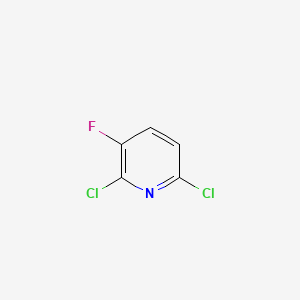 molecular formula C5H2Cl2FN B1317255 2,6-Dichloro-3-fluoropyridine CAS No. 52208-50-1