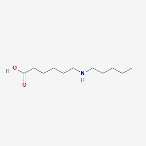 molecular formula C11H23NO2 B1317257 6-(Pentylamino)hexanoic acid CAS No. 90068-71-6