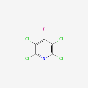 molecular formula C5Cl4FN B1317260 2,3,5,6-四氯-4-氟吡啶 CAS No. 34415-32-2