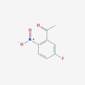 molecular formula C8H6FNO3 B1317261 1-(5-氟-2-硝基苯基)乙酮 CAS No. 2250-48-8