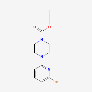 molecular formula C14H20BrN3O2 B1317269 叔丁基 4-(6-溴吡啶-2-基)哌嗪-1-甲酸酯 CAS No. 331767-56-7