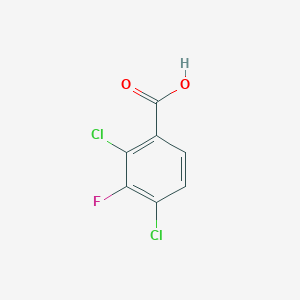 molecular formula C7H3Cl2FO2 B1317275 2,4-Dichloro-3-fluorobenzoic acid CAS No. 915145-05-0
