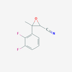 3-(2,3-Difluorophenyl)-3-methyloxirane-2-carbonitrile