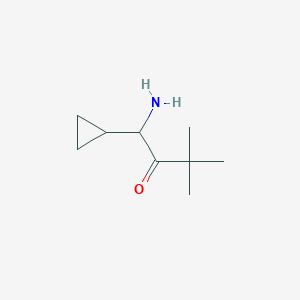 1-Amino-1-cyclopropyl-3,3-dimethylbutan-2-one