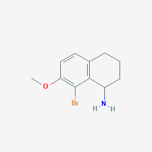 8-Bromo-7-methoxy-1,2,3,4-tetrahydronaphthalen-1-amine