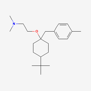 2-((4-(tert-Butyl)-1-(4-methylbenzyl)cyclohexyl)oxy)-N,N-dimethylethanamine