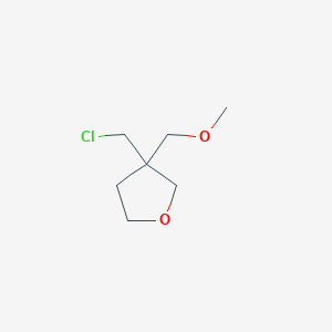 3-(Chloromethyl)-3-(methoxymethyl)oxolane