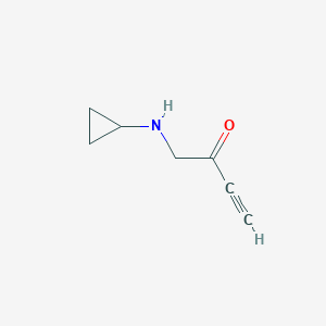 1-(Cyclopropylamino)but-3-yn-2-one