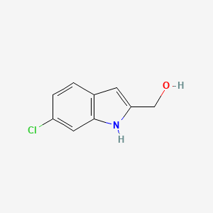 B1317298 (6-Chloro-1H-indol-2-yl)methanol CAS No. 53590-58-2