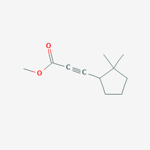 Methyl 3-(2,2-dimethylcyclopentyl)prop-2-ynoate