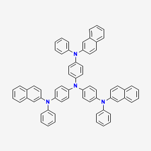 B1317306 N1-(Naphthalen-2-yl)-N4,N4-bis(4-(naphthalen-2-yl(phenyl)amino)phenyl)-N1-phenylbenzene-1,4-diamine CAS No. 185690-41-9
