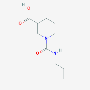 1-[(Propylamino)carbonyl]piperidine-3-carboxylic acid