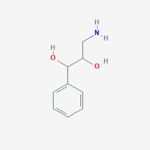 3-Amino-1-phenylpropane-1,2-diol