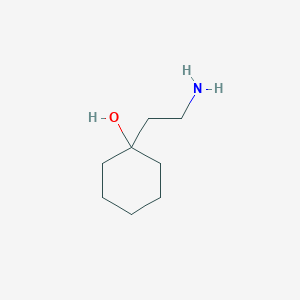 molecular formula C8H17NO B1317316 1-(2-氨基乙基)-环己醇 CAS No. 39884-50-9