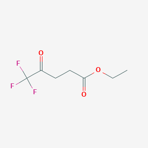 B1317320 Ethyl 5,5,5-trifluoro-4-oxopentanoate CAS No. 70961-05-6