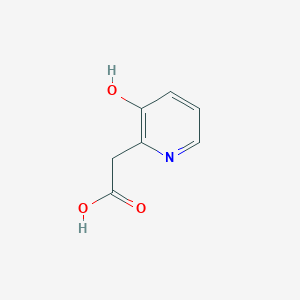 B1317324 2-(3-Hydroxypyridin-2-yl)acetic acid CAS No. 69022-71-5