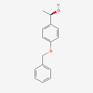 (1R)-1-[4-(benzyloxy)phenyl]ethanol