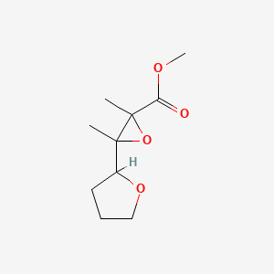 Methyl 2,3-dimethyl-3-(oxolan-2-yl)oxirane-2-carboxylate