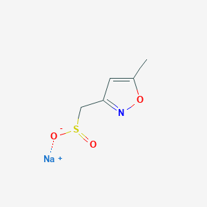 Sodium (5-methyl-1,2-oxazol-3-YL)methanesulfinate