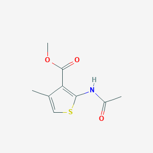B1317336 Methyl 2-acetamido-4-methylthiophene-3-carboxylate CAS No. 4651-80-3