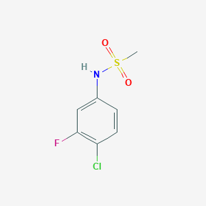 N-(4-chloro-3-fluorophenyl)methanesulfonamide